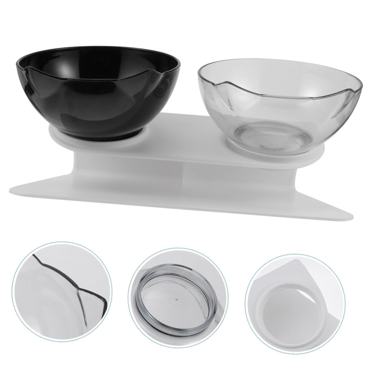 Comedero Duo Alimento (Base + 2 Platos)