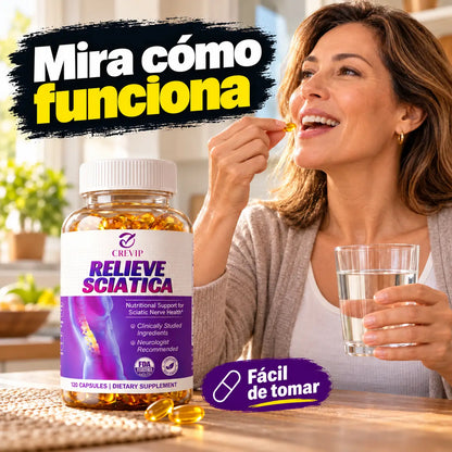 RELIEVE SCIATICA 120 CAPS NERVE HEALTH